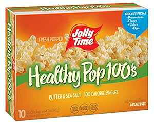 Jolly Time wV[|bvo^[~j 100 J[ ʊǗp~jdqW|bvR[obO (10 {bNX)A12 IX (28190001119) Jolly Time Healthy Pop Butter Minis 100 Calorie Mini Microwave Popcorn 