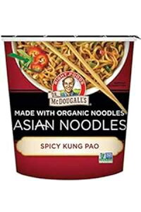 Dr. McDougall's Right Foods AWA CfBbVAXpCV[ NpI k[hA2 IX pbP[W (6 pbN) Dr. McDougall's Right Foods Asian Entree, Spicy Kung Pao Noodle, 2 Ounce Packages (Pack of 6)