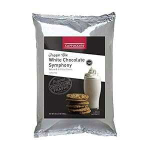 Jv`[l zCg `R[g VtHj[ tby ~bNX - 3 |h obO Cappuccine White Chocolate Symphony Frappe Mix - 3 lb Bag