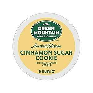 Green Mountain Coffee Roasters ViVK[NbL[AVOT[uL[O K Jbv|bhAt[o[Cg[XgR[q[A24  (4 pbN) Green Mountain Coffee Roasters Cinnamon Sugar Cooki