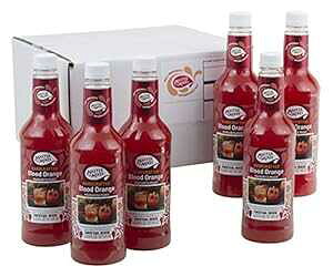 Master of Mixes ubhIW }K[^ hN~bNXAɎgA1 bg{g (33.8 tʃIX)A6 pbN Master of Mixes Blood Orange Margarita Drink Mix, Ready To Use, 1 Liter Bottle (33.8