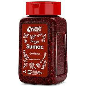 USimplySeason EVXpCX (sbƂpE_[A5IX) USIMPLY SEASON LIFE BOLDLY FLAVORED USimplySeason Sumac Spice (Tangy Powder, 5 Ounce)