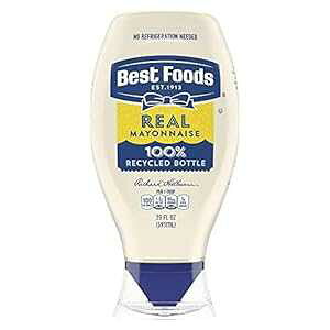Best Foods A}l[YXNC[Y{g 100% TCNvX`bNAU炩ȂLbvAP[Wt[gpAOet[A20 IXA12 pbN Best Foods Real Mayonnaise Squeeze