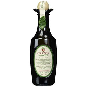 Colonna Granverde Italian Cold Extracted Extra Virgin Olive Oil with Organic Sicilian Lemons,2018 Harvest, 250ml (8.45 oz)