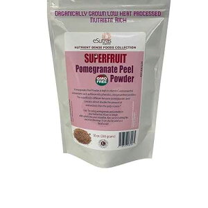 eSutras Organics Pomegranate Peel Powder Superfood, 7 Ounce