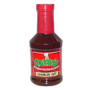 Corky's (�����t�B�X�Ǝ��̃o�[�o�[�x�L���[�\�[�X): �X���[�L���z�b�g (18 �I���X) �o�[�x�L���[�\�[�X �I�[���h�t�@�b�V�����E�F�C Corky's (Memphis' Own Bar-B-Q Sauce): Smokin Hot (18 oz.) Barbecue Sauce The Ol