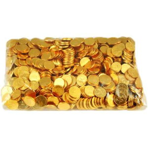 �o���N�S�[���h�`���R���[�g�R�C�� Fort Knox Bulk Gold Chocolate Coins