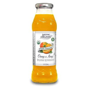 CNEbh I[KjbN IW }S[ W[XA12.5 IX {g (12 pbN) Lakewood Organic Orange Mango Juice, 12.5-Ounce Bottles (Pack of 12)