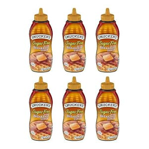 Smucker's Sugar Free Low Calorie Breakfast Syrup, 14.5 Ounce (Pack of 6)