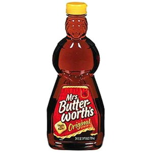 �~�Z�X�E�o�^�[���[�X �I���W�i�� �V���b�v - 24 �I���X Mrs. Butterworth's Mrs Butterworth's Original Syrup - 24 oz