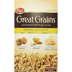 Post Selects Great Grains �o�i�i �i�b�c �N�����` �S���V���A�� 15.5 �I���X [2 �p�b�N] Post Selects Great Grains Banana Nut Crunch Whole Grain Cereal 15.5 Ounce [Pack of 2]