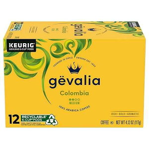 Gevalia RrA K JbvA12 JEg {bNXA(3 pbN) [pbP[W] Gevalia Colombia K-Cups,12-Count Box, (Pack of 3) [RETAIL PACK]