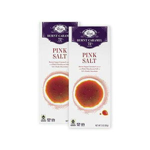 Vosges Haut-Chocolat Pink Himalayan Salt, Pack of 2, 3oz Bars