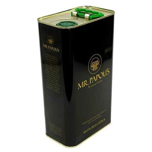 Mr. Papou's Extra Virgin Olive Oil First Cold Pressed Family Owned Harvested in Greece 3 Liter - 101.4 fl oz (3 Liter)