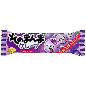 ̂܂ ԂǂK 20 Ԃǂ VA[bg ouK {̑ʉَq RXE@ Sonomanma Grape Gum 20pcs Grape Taste Russian Roulette Bubble Gum Japanese Dagashi Coris Ninjapo