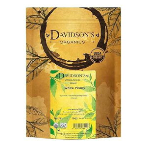 frbh\Y eB[ oNAzCg sIj[A16 IX obO Davidson's Tea Bulk, White Peony, 16-Ounce Bag