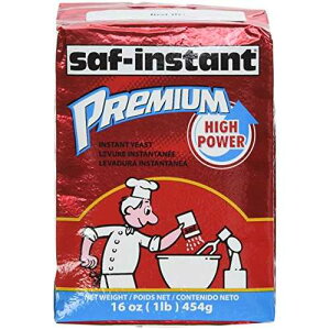 SAF CX^g v~A C[Xg 16 IX (VO pbN) SAF Instant Premium Yeast 16 Oz, (Single Pack)