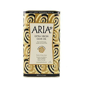 Aralia Olive Oils Aria Greek 2020 Harvest Extra Virgin Olive Oil from Western Crete - 3 Liter / 101.4 Ounce Tin