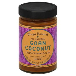 �S�A�� �R�R�i�b�c�J���[ 12.50�I���X (6����) Maya Kaimal Goan Coconut Curry 12.50 Ounces (Case of 6)