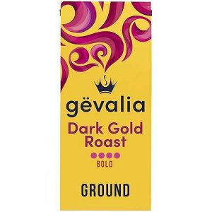 Gevalia Dark Gold Roast Bold Dark Roast Ground Coffee (12 oz Bag)