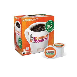 L[O _L fJtF R[q[ 16 ct. KJbv|bh Keurig Dunkin' Decaf Coffee 16-ct. K-Cup Pods