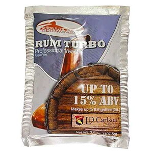 FermFast ラムターボイースト 107.5 g パケット Home Brew Ohio FermFast Rum Turbo Yeast 107.5 g Packet