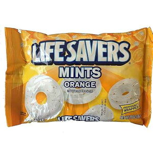 Ct ZCo[Y IW ~g - 13 IX obO - ʕ Life Savers Orange Mints - 13 oz bag - Individually Wrapped