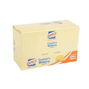 XLveYEGn[X O`[YThCb`NbJ[ [20] Lance Captain's Wafers Grilled Cheese Sandwich Crackers [20-Count Caddy]