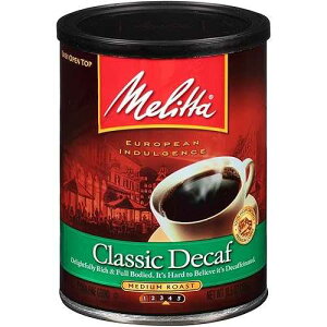 ^ NVbN fJtF ~fBA [Xg R[q[A10.5 IX Melitta Classic Decaf Medium Roast Coffee, 10.5 ounce