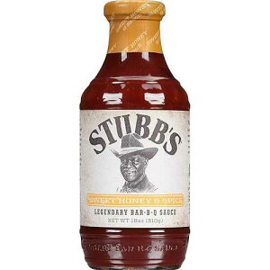 Stubb's Sweet Honey & Spice �`���̃o�[ BQ �\�[�X�A18 �I���X Stubb's Sweet Honey & Spice Legendary Bar-B-Q Sauce, 18 OZ