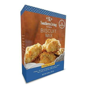 Southern Living Gourmet Cheesy Garlic Biscuit Mix, Easy-to-Bake Delight, Dinner Biscuits, Breakfast Biscuits, Baking Mix, Pantry Staple, Makes 10 Biscuits