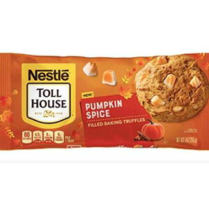 lX g[nEX pvLXpCXx[LOgt 9IX obO Nestle Toll House Pumpkin Spice Flavored Filled Baking Truffles 9 oz. Bag