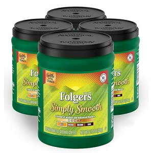 Folgers Vv[ X[X fJtF R[q[ }Ch 4 pbNA}Ch [XgA11.5 IX (pbP[W͈قȂꍇ܂) - 4 pbN oh Folgers Simply Smooth Decaf Coffee Mild 4 Pac