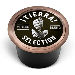 Lavazza BLUE Espresso !Tierra! Selection Premium Blend Single Dose Coffee Capsules,100 Count (Pack of 1)