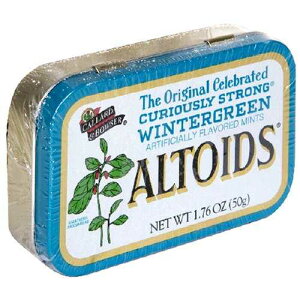 Altoids Mints、ウィンターグリーン、1.76 oz Altoids Mints, Wintergreen, 1.76 oz