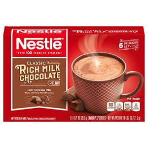 lX b`~N`R[g zbgRRA~bNX 6-0.71IX pPbg NESTLE Rich Milk Chocolate Hot Cocoa Mix 6-0.71 oz. Packets