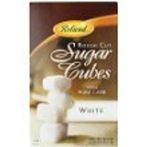 ���[�����h ���t�J�b�g������ - 35 �I���X Roland Foods Roland Rough Cut White Sugar Cubes - 35 oz