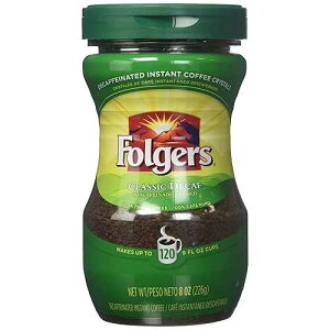 Folgers NVbN fJtF CX^g R[q[ 8 IX (12 pbN) Folgers Classic Decaf Instant Coffee 8 oz (Pack of 12)