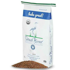 Great River I[KjbNASAn[hbhXvOAI[KjbNA25|hi1pbNj Great River Organic Milling, Whole Grain, Hard Red Spring Wheat, Organic, 25-Pounds (Pack of 1)