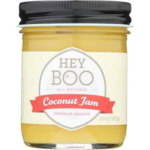 �m�� Hey Boo Premium Coconut Jam - Delicious - No Corn Syrup - Dairy Free - Made in USA, 10 oz (Original)