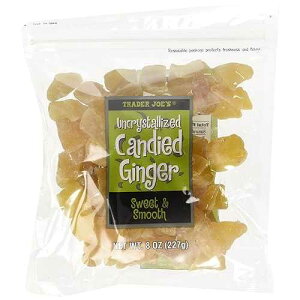 g[_[W[Y ЂWW[ XC[gX[X 3 pbN TJ's 3 Pack Trader Joe's Uncrystallized Candied Ginger Sweet & Smooth