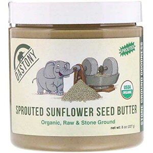 Windy City Organics Dastony q}qo^[ - 8 IX Windy City Organics Dastony Sprouted Sunflower Seed Butter - 8 oz