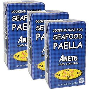 V[t[hpGAp̃pGANbLOx[XBXyCAB33.38IX 3pbN Aneto Paella Cooking Base for seafood paella. Imported from S. 33.38 oz Pack of 3