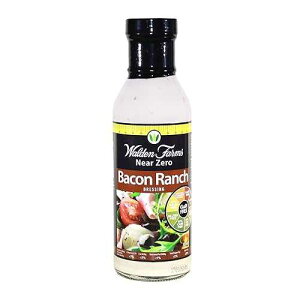 Walden Farms �x�[�R�������`�h���b�V���O - 12 �I���X 2 �p�b�N Walden Farms Bacon Ranch Dressing-12 oz 2 Pack