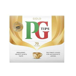 PG Tips Gold 70s (Non-Pyramid) Teabags (Pack of 6, Total 420 Teabags)