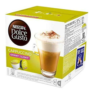 lXJtF h`F OXg R[q[JvZAXLj[CgJv`[mA16  (3 pbN) NESCAFE? DOLCE GUSTO Nescafe Dolce Gusto Coffee Capsules, Skinny Light Cappuccino, 16 Count (Pack of 3)