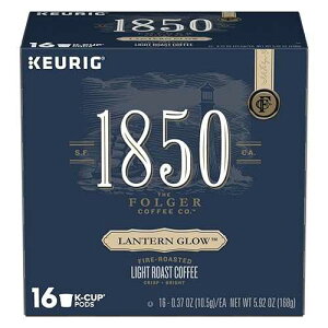 Folgers 1850 ^ O[ L[O K Jbv R[q[ 16 |bhA1 pbN Folgers 1850 Lantern Glow Keurig K-Cups coffee 16 pods, pack of 1