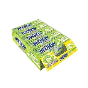 HI-CHEW Kiwi Sticks, 15-Pack, Soft & Chewy Candy, 1.76oz Each, Bulk Candy Individually Wrapped - Made with Immensely Juicy Fruity Flavors HI-CHEW Kiwi Sticks, 15-Pack, Soft & Chewy Candy, 1.76oz Each, Bulk Candy