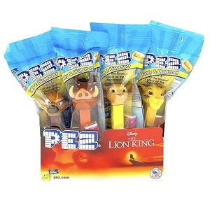 PEZ LfB fBYj[ CI LO fBXyT[A12 JEg fBXvC pbN PEZ Candy Disney Lion King Dispenser, 12 Count Display Pack
