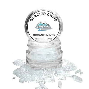 Dale Audrey Ayurvedic Glacier Chips Fresh Breath Candy Made With Natural Mint Oils Helps Eliminate Bad Breath and Dry Mouth Organic Travel Mints, Vegan